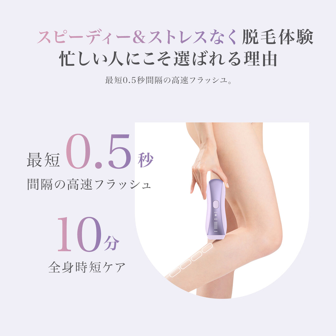 YETE 脱毛器  家庭用脱毛器 全身ムダ毛処理 IPL光脱毛器 家庭用 冷感無痛ケア 無痛設計 敏感肌対応 医療機器認証